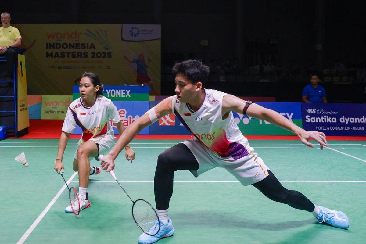 Marwan/Aisyah melaju ke final Indonesia Masters 2025 di Sumut (dok.PBSI)