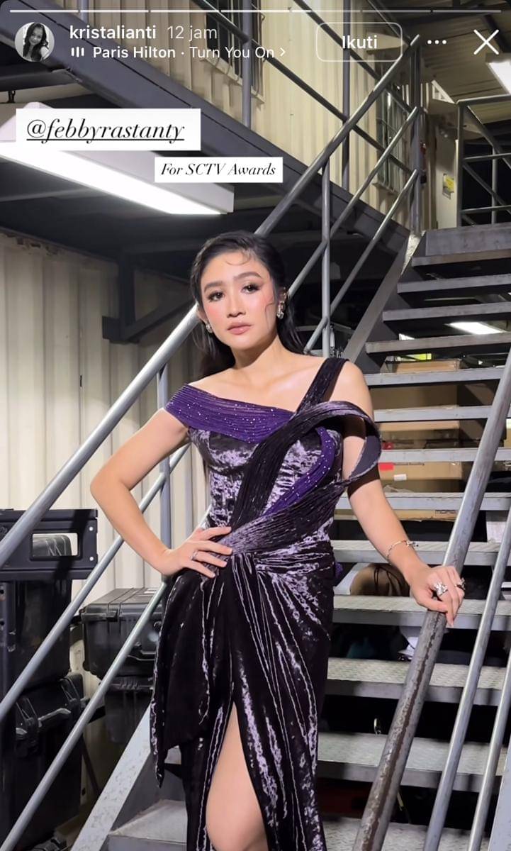 potret artis di SCTV Awards 2025
