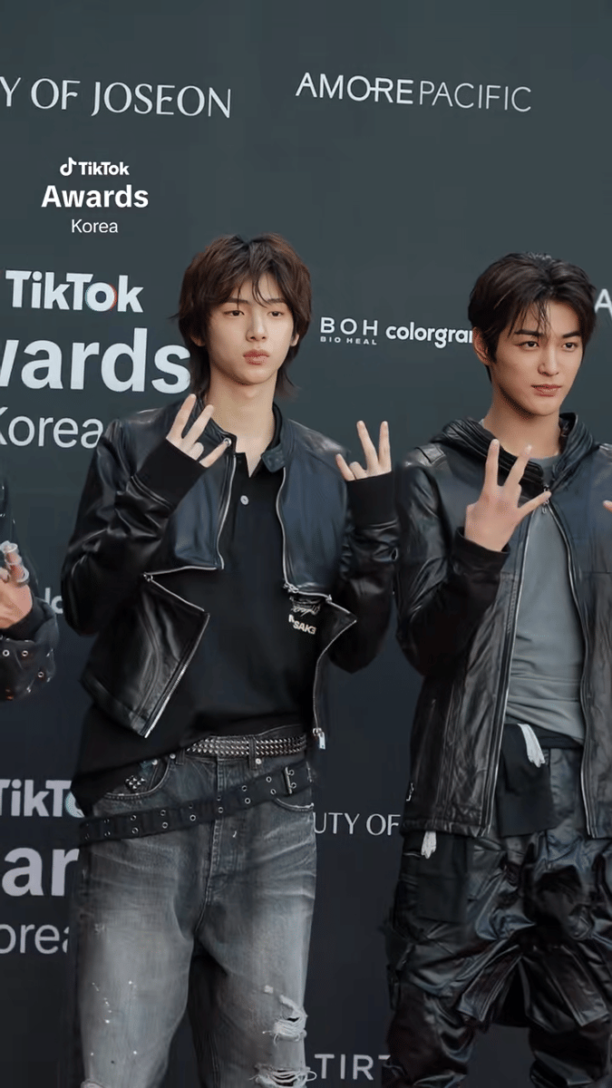 CORTIS di red carpet Tik Tok Awards 2025 (tiktok.com/@tiktok_kr)