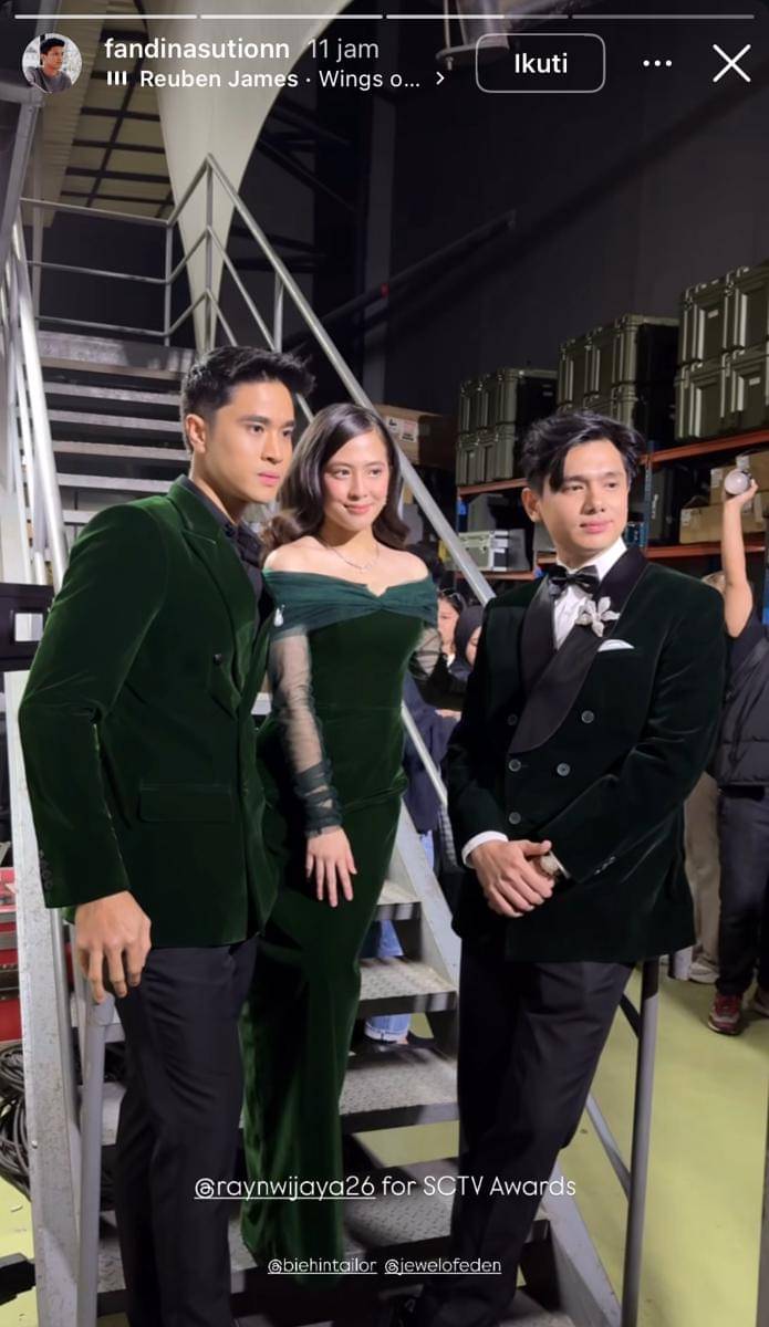 potret artis di SCTV Awards 2025