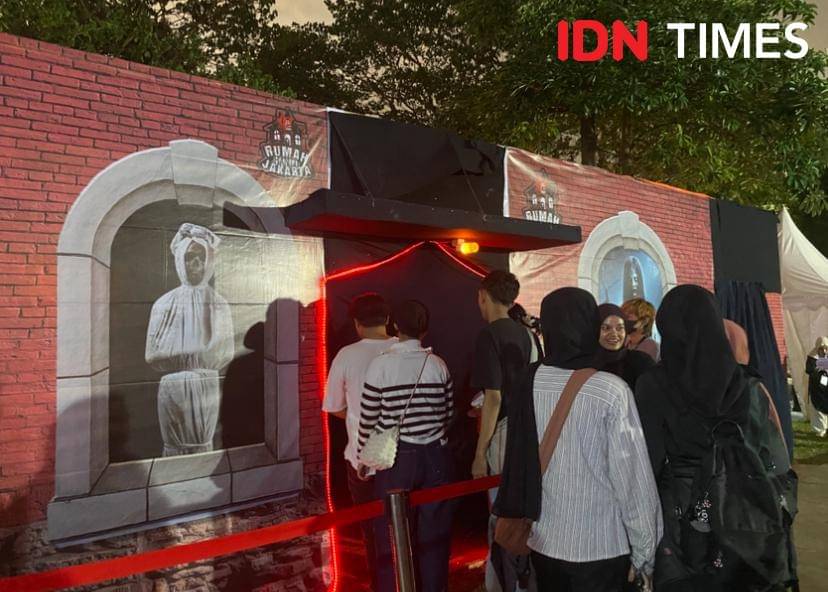 potret suasana Pasar Malem, Hutan Kota GBK, Jakarta, Sabtu (25/10/2025) (dok. IDN Time/Rani Asnurida)