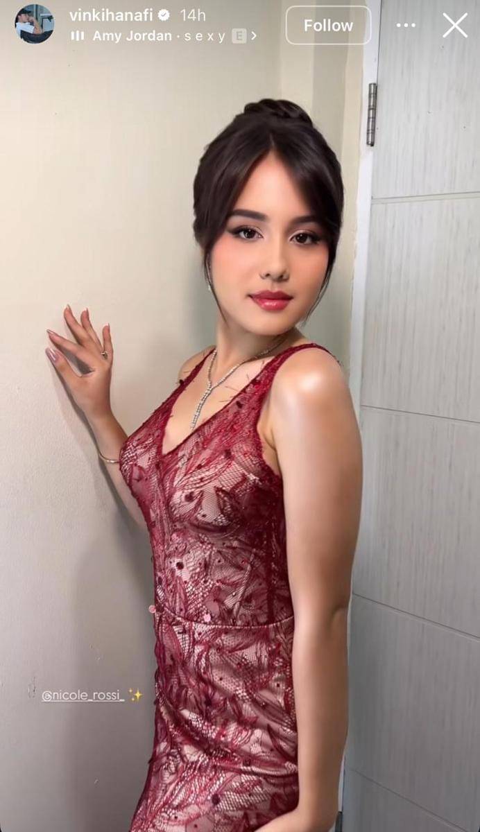 Nicole Rossie (instagram.com/vinkinhanafi)