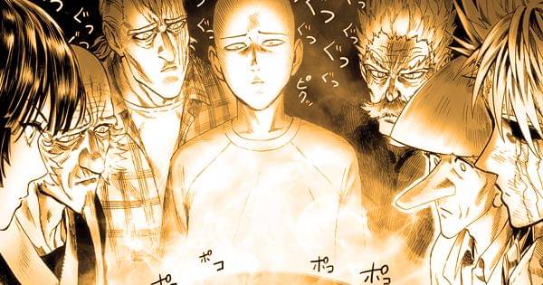 Grup Saitama saat menatap rebusan yang matang - One Punch Man