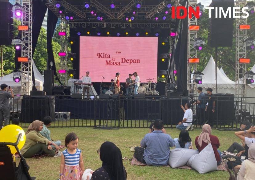 potret suasana Pasar Malem, Hutan Kota GBK, Jakarta, Sabtu (25/10/2025) (dok. IDN Time/Rani Asnurida)