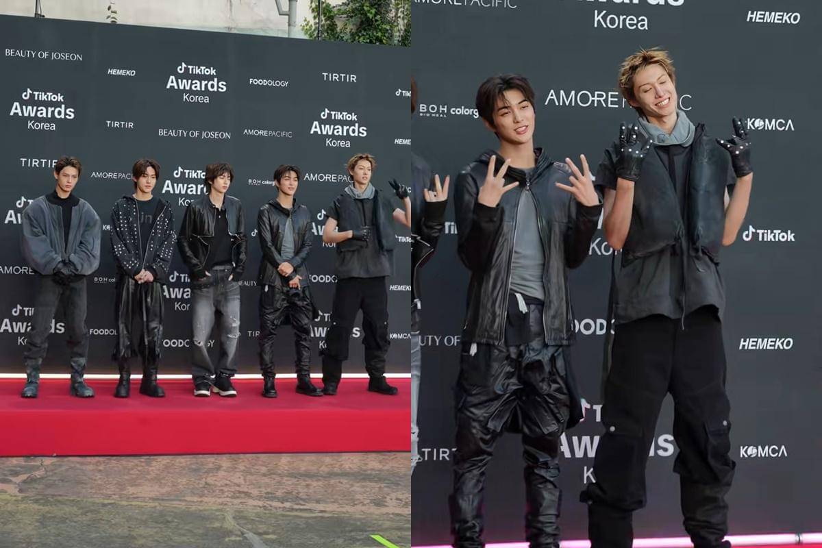 CORTIS di red carpet Tik Tok Awards 2025
