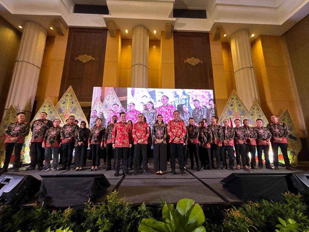 Pelantikan Pengurus Kamar Entrepreneur Indonesia (KEIND) DIY di Hotel Tentrem Yogyakarta, Sabtu (25/10/2025). (IDN Times/Herlambang Jati Kusumo)