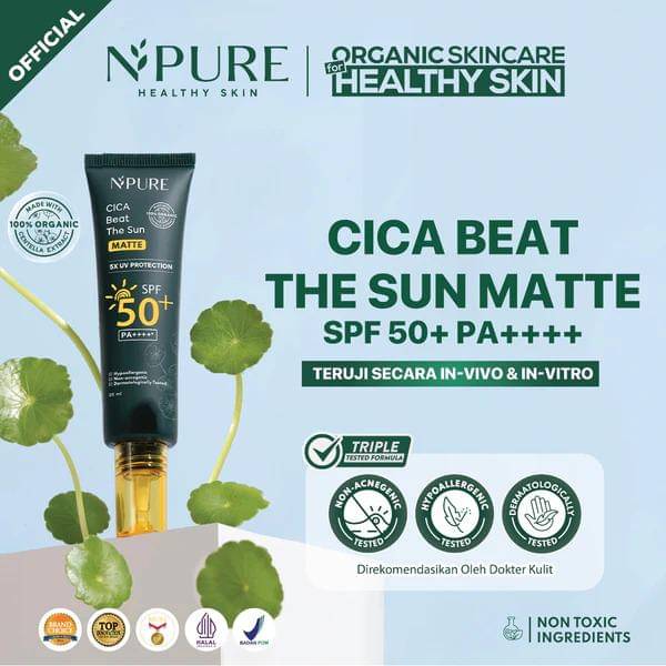 rekomendasi sunscreen untuk kulit beruntusan