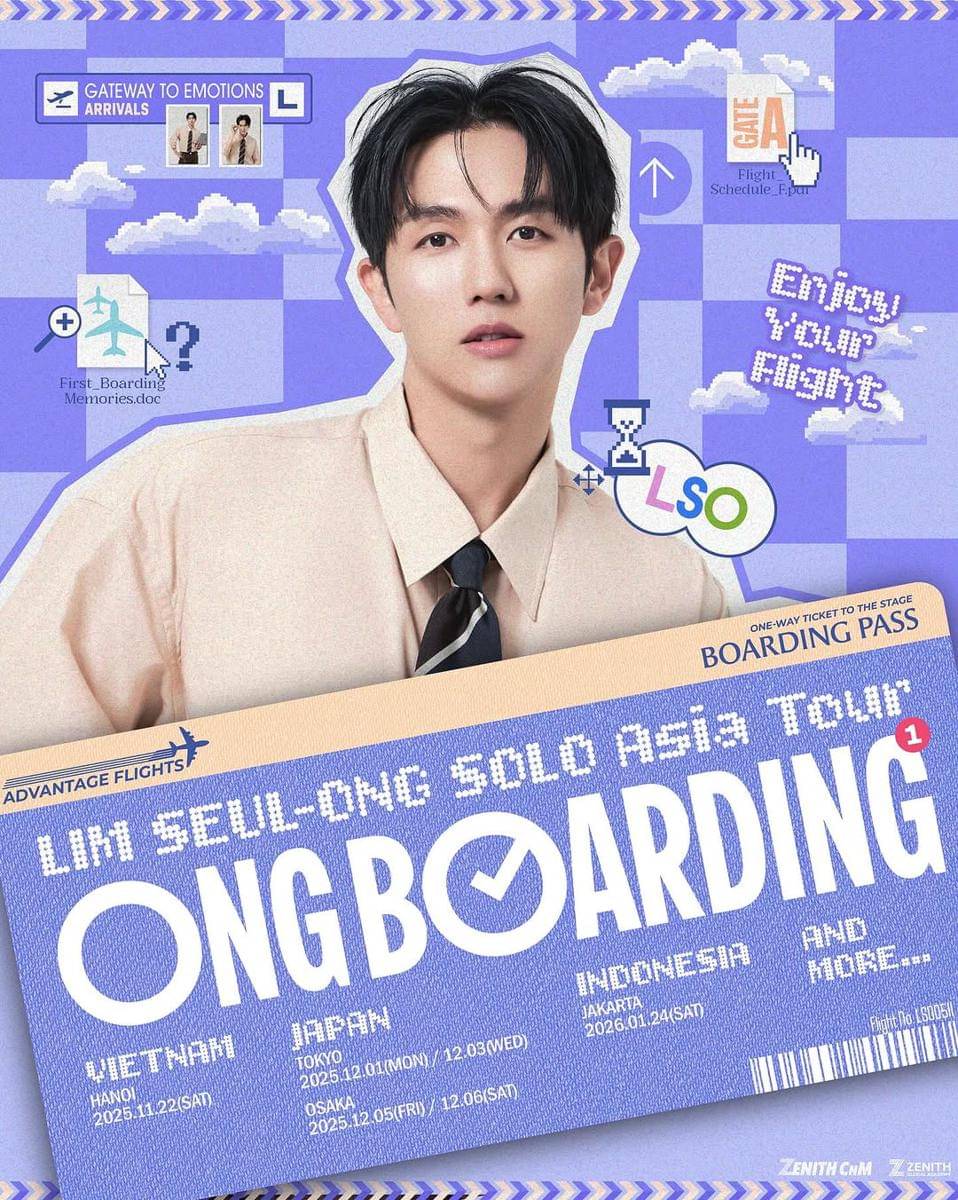poster Lim Seulong Solo Asia Tour 2025