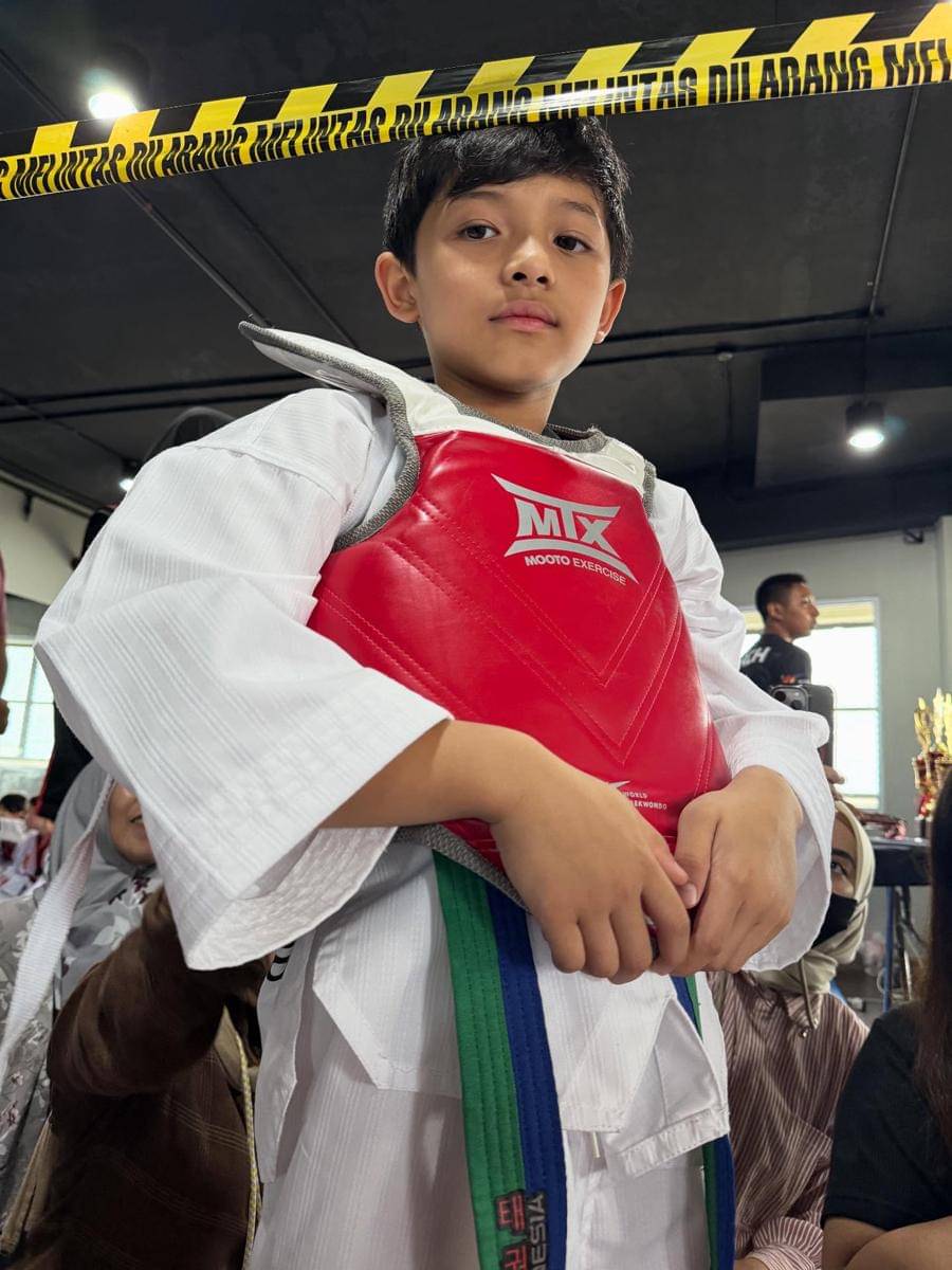 Arsya Hermansyah Juara 1 Kejuaraan Taekwondo (instagram.com/ashanty_ash)