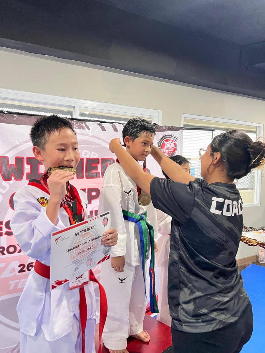 Arsya Hermansyah Juara 1 Kejuaraan Taekwondo (instagram.com/ashanty_ash)