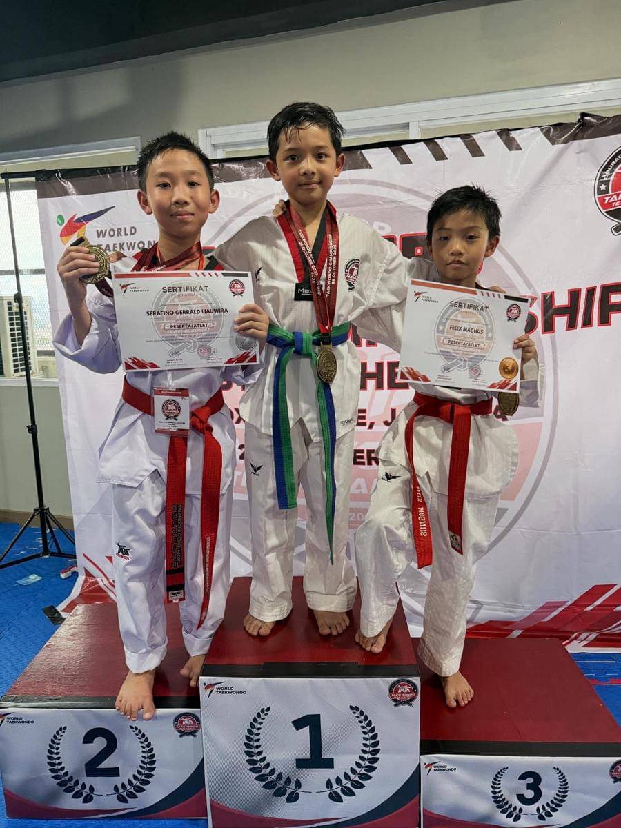 Arsya Hermansyah Juara 1 Kejuaraan Taekwondo (instagram.com/ashanty_ash)
