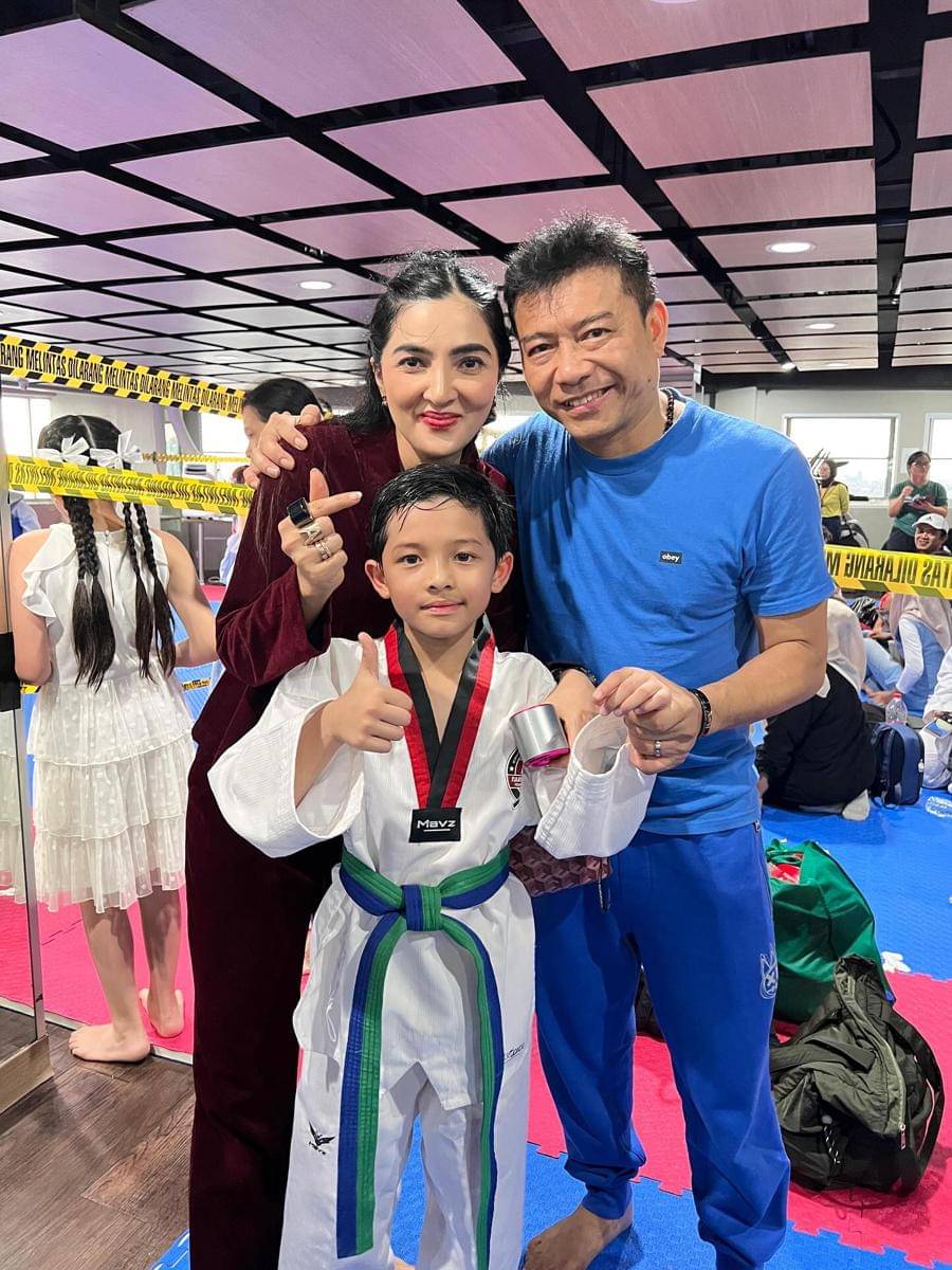 Arsya Hermansyah Juara 1 Kejuaraan Taekwondo (instagram.com/ashanty_ash)