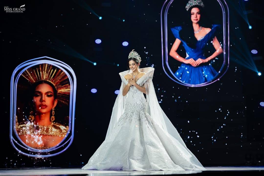 Potret Last Walk Miss Grand International 2024 Christine Juliane Opiaza