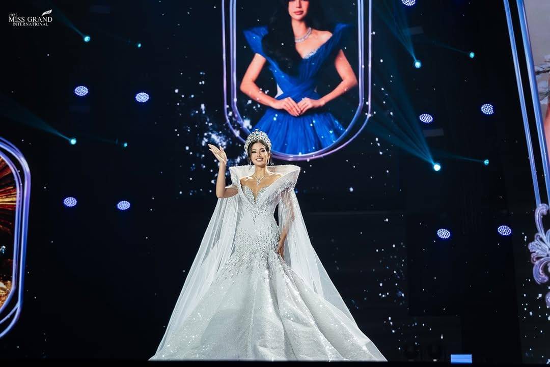 Potret Last Walk Miss Grand International 2024 Christine Juliane Opiaza