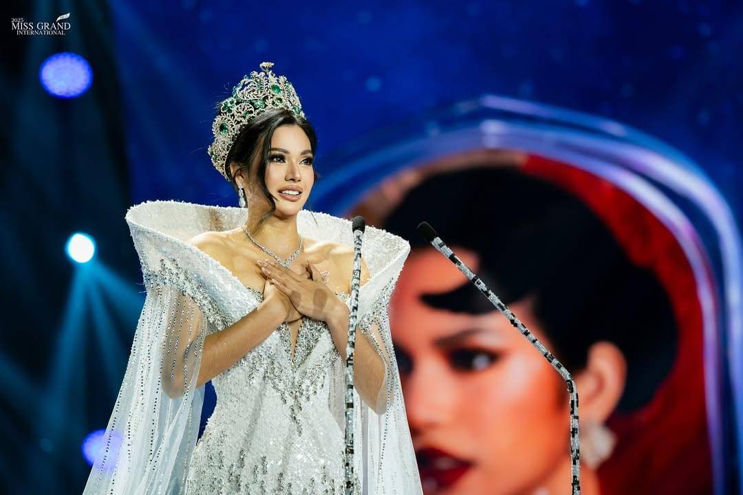 Potret Last Walk Miss Grand International 2024 Christine Juliane Opiaza