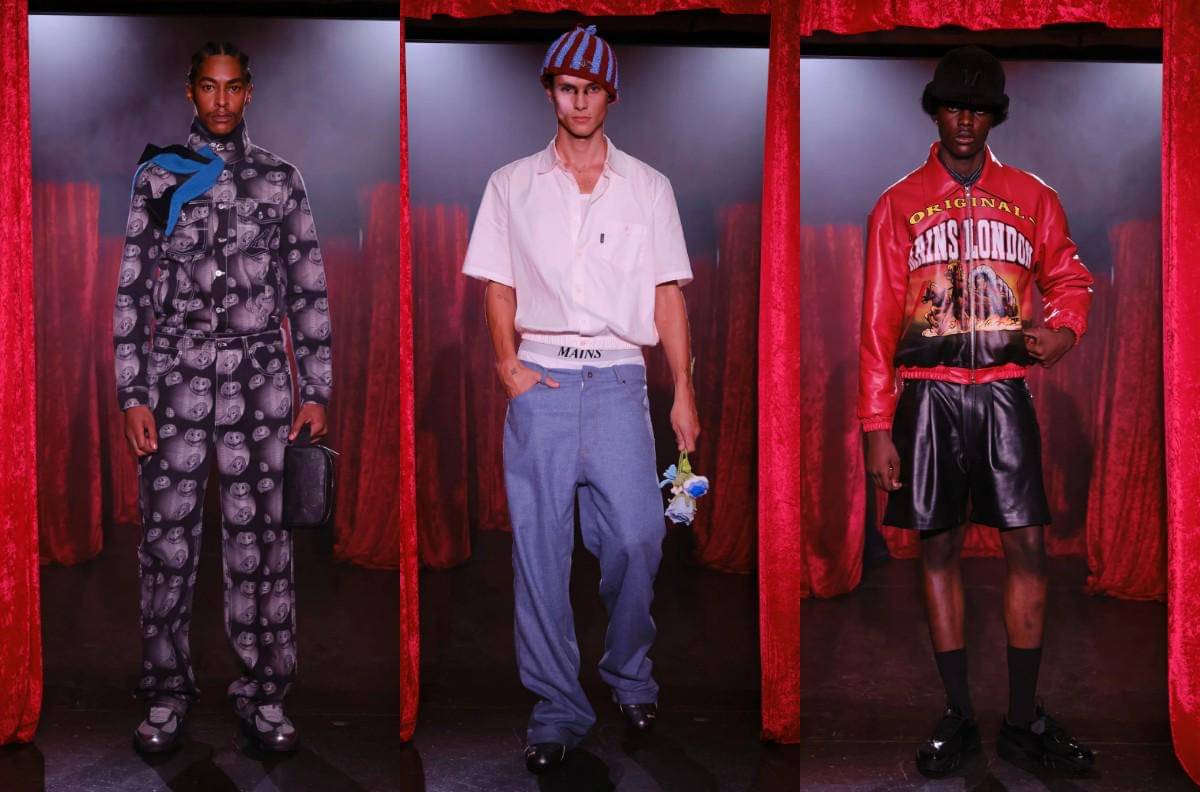 Koleksi MAINS S/S '26 di London Fashion Week