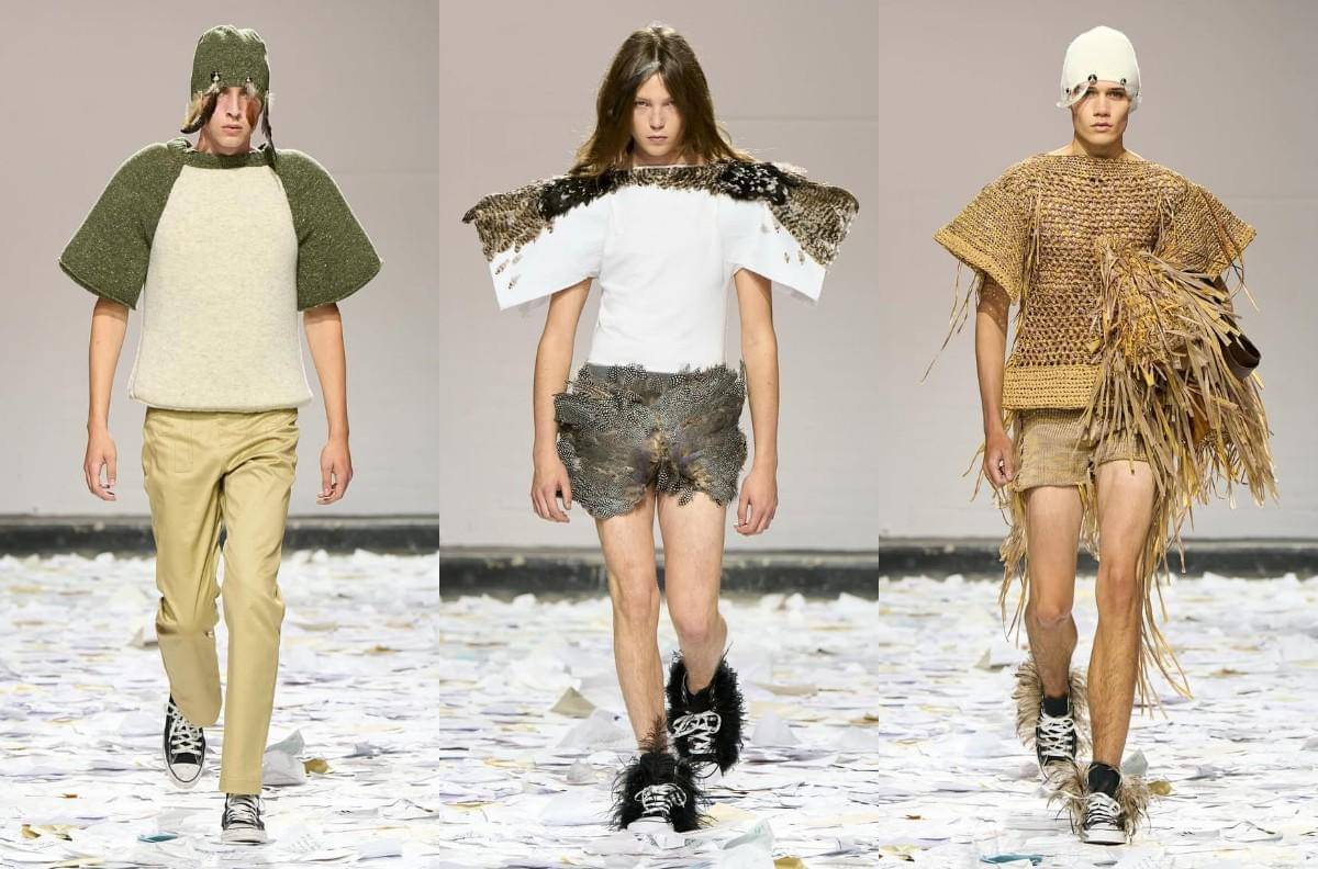 Koleksi Oscar Ouyang S/S '26 di London Fashion Week