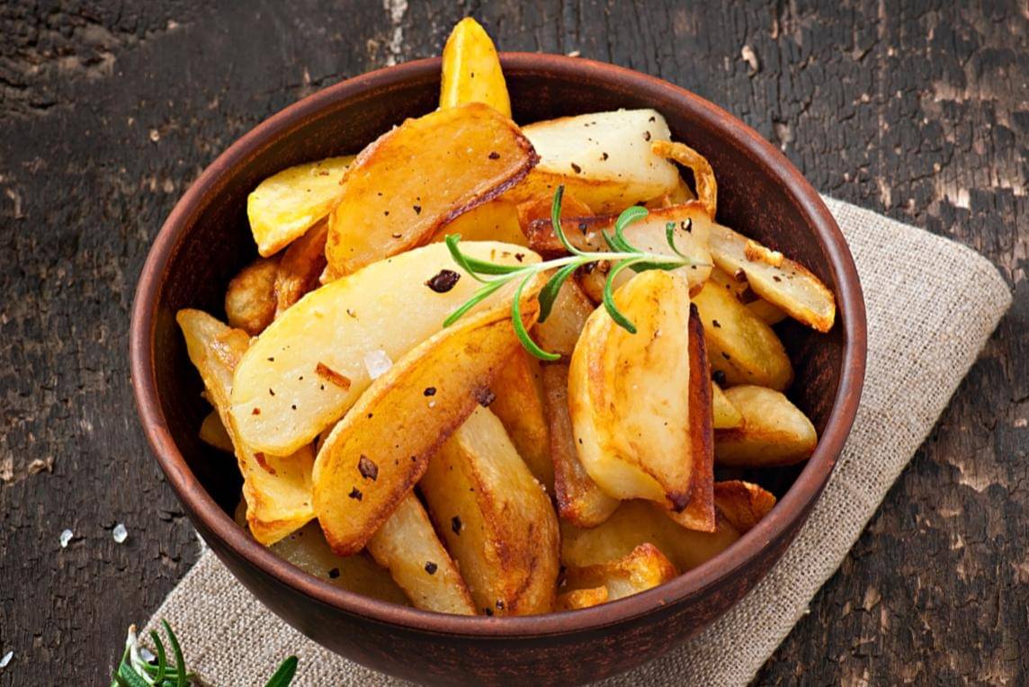 Ilustrasi potato wedges