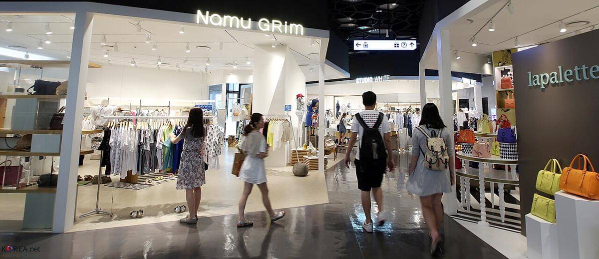 pusat perbelanjaan di Dongdaemun