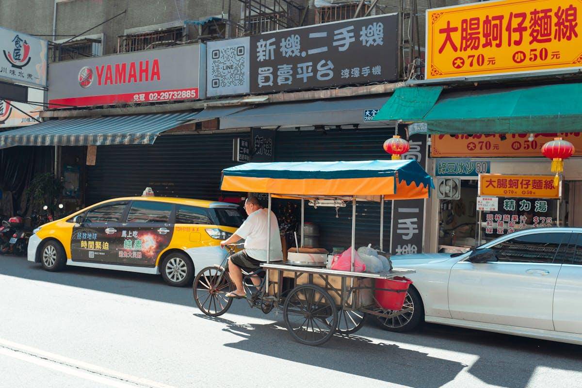 ilustrasi menyewa mobil di China 