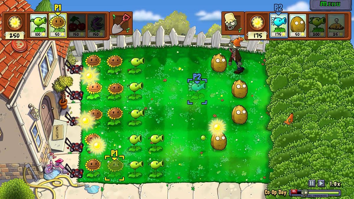 cuplikan Plants vs Zombies: Replanted