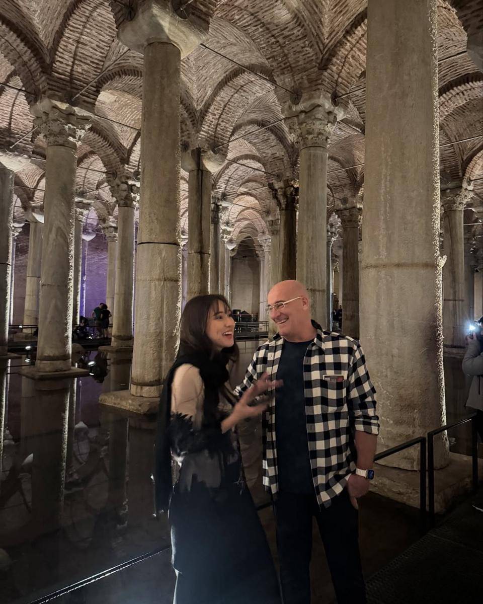Yasmin Napper ke Hagia Sophia Turki