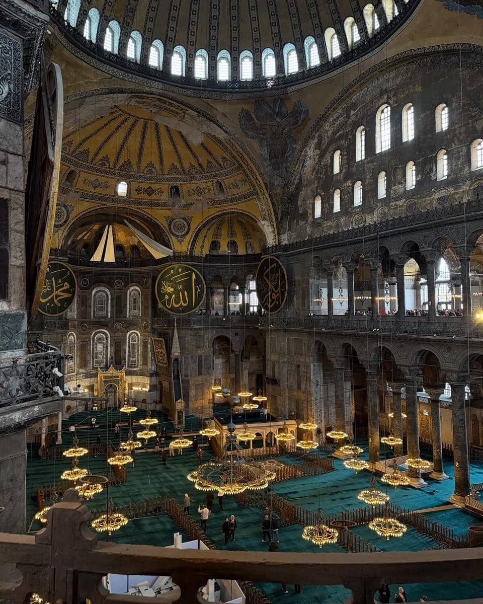 Yasmin Napper ke Hagia Sophia Turki