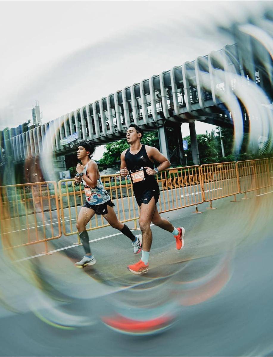 Daffa Wardhana ikut Jakarta Running Festival