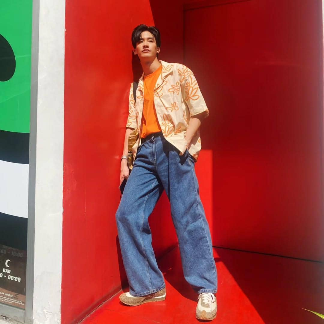 inspirasi outfit Tay Tawan