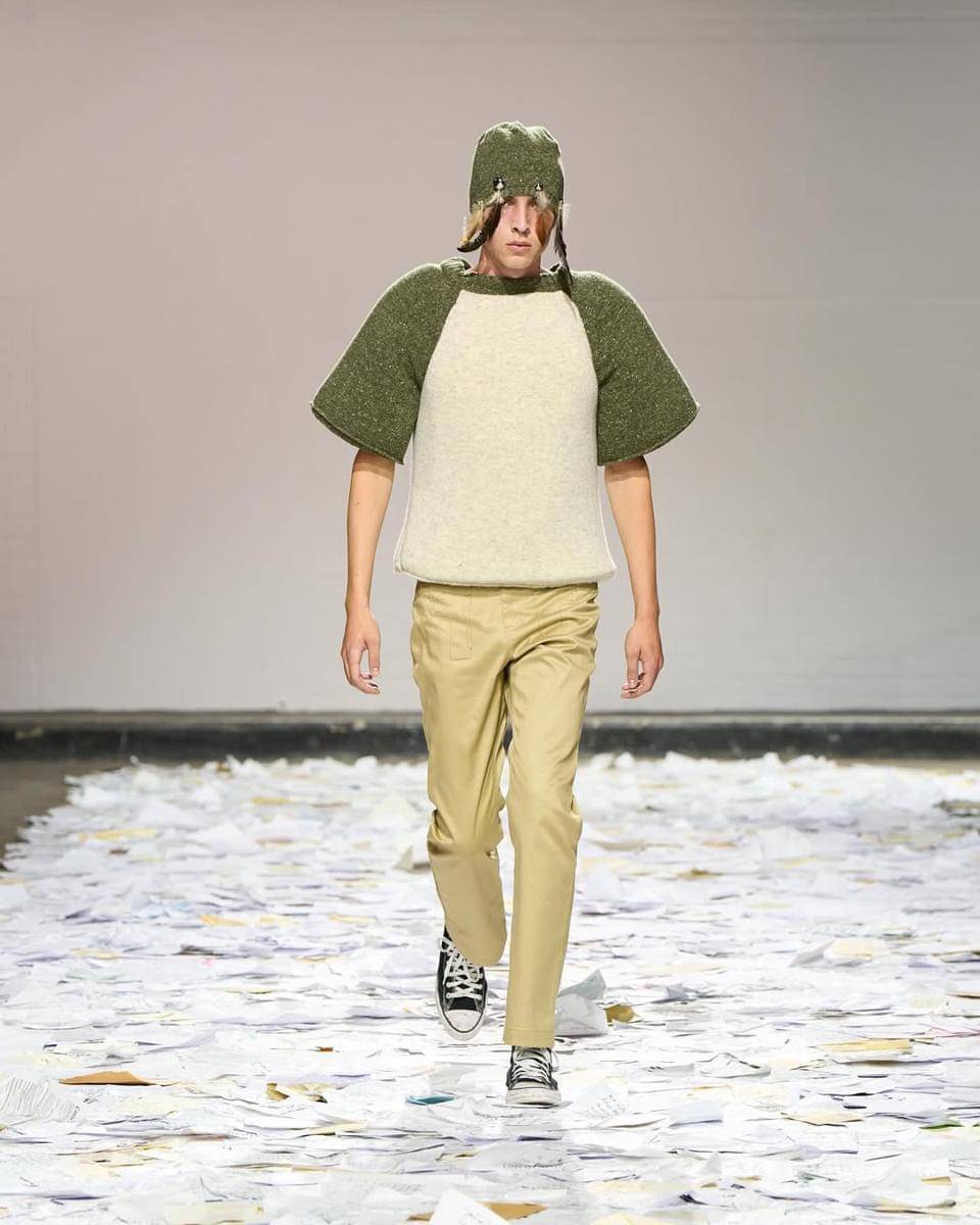 Koleksi Oscar Ouyang S/S '26 di London Fashion Week