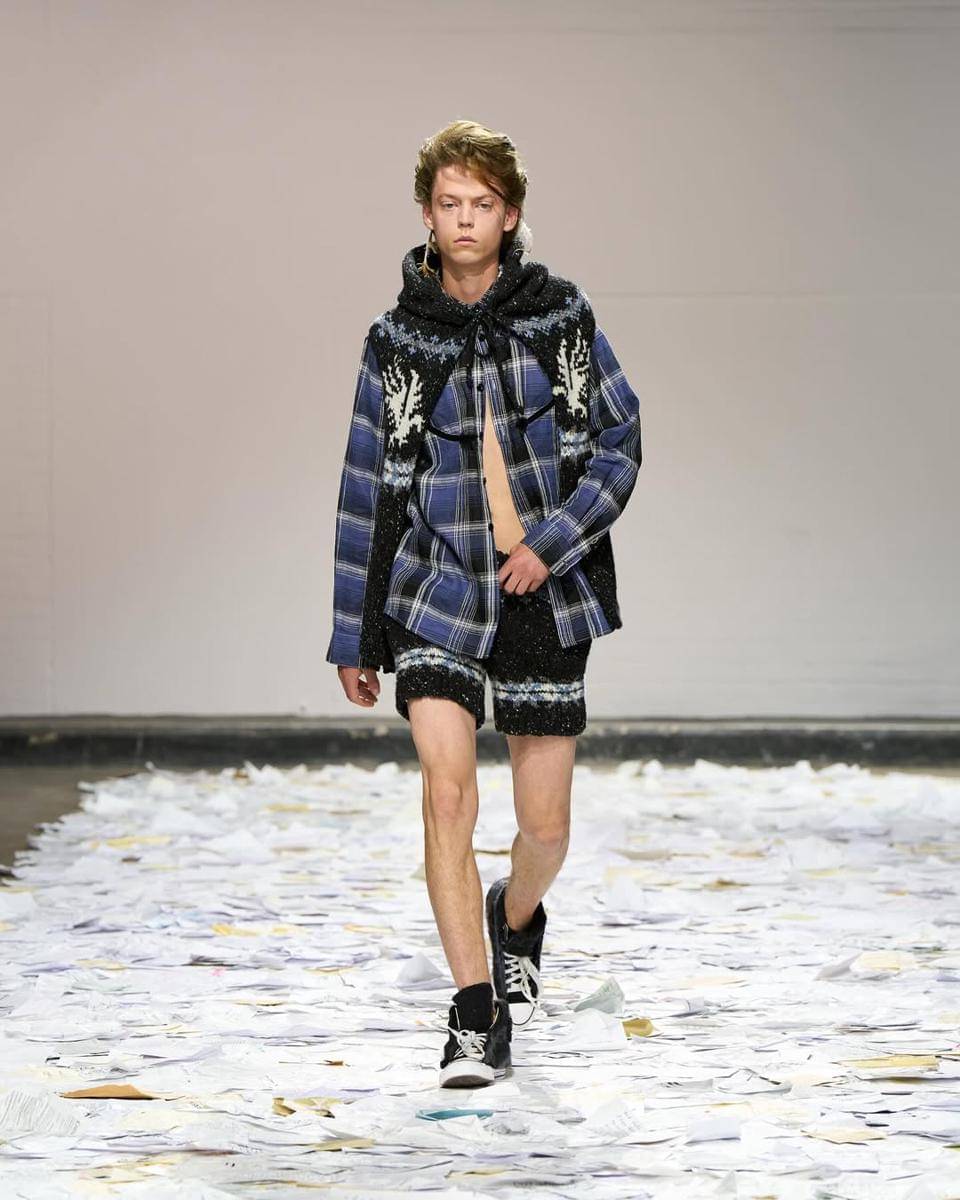 Koleksi Oscar Ouyang S/S '26 di London Fashion Week