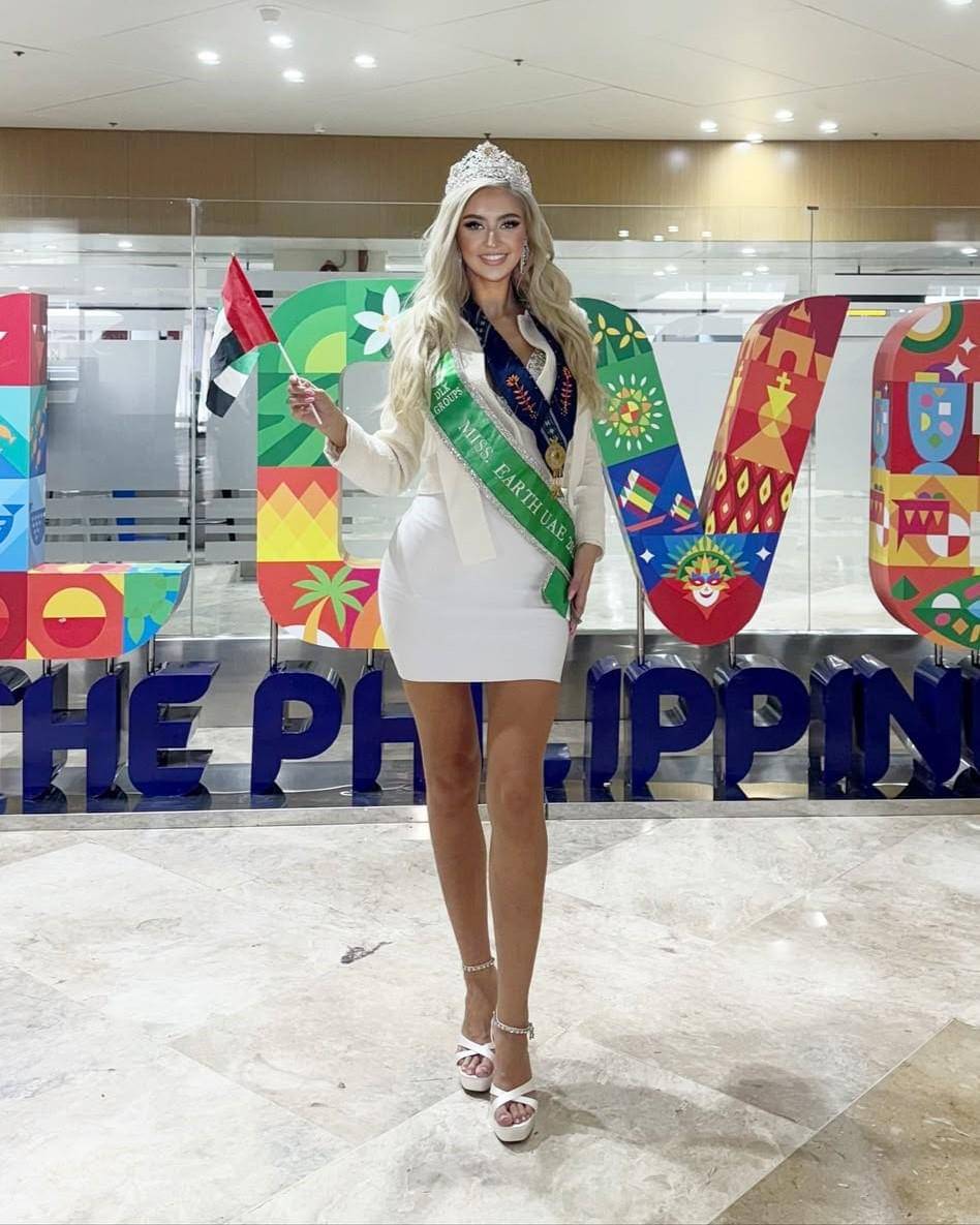 potret Ana Zafyra, Miss Earth Uni Emirat Arab 2025