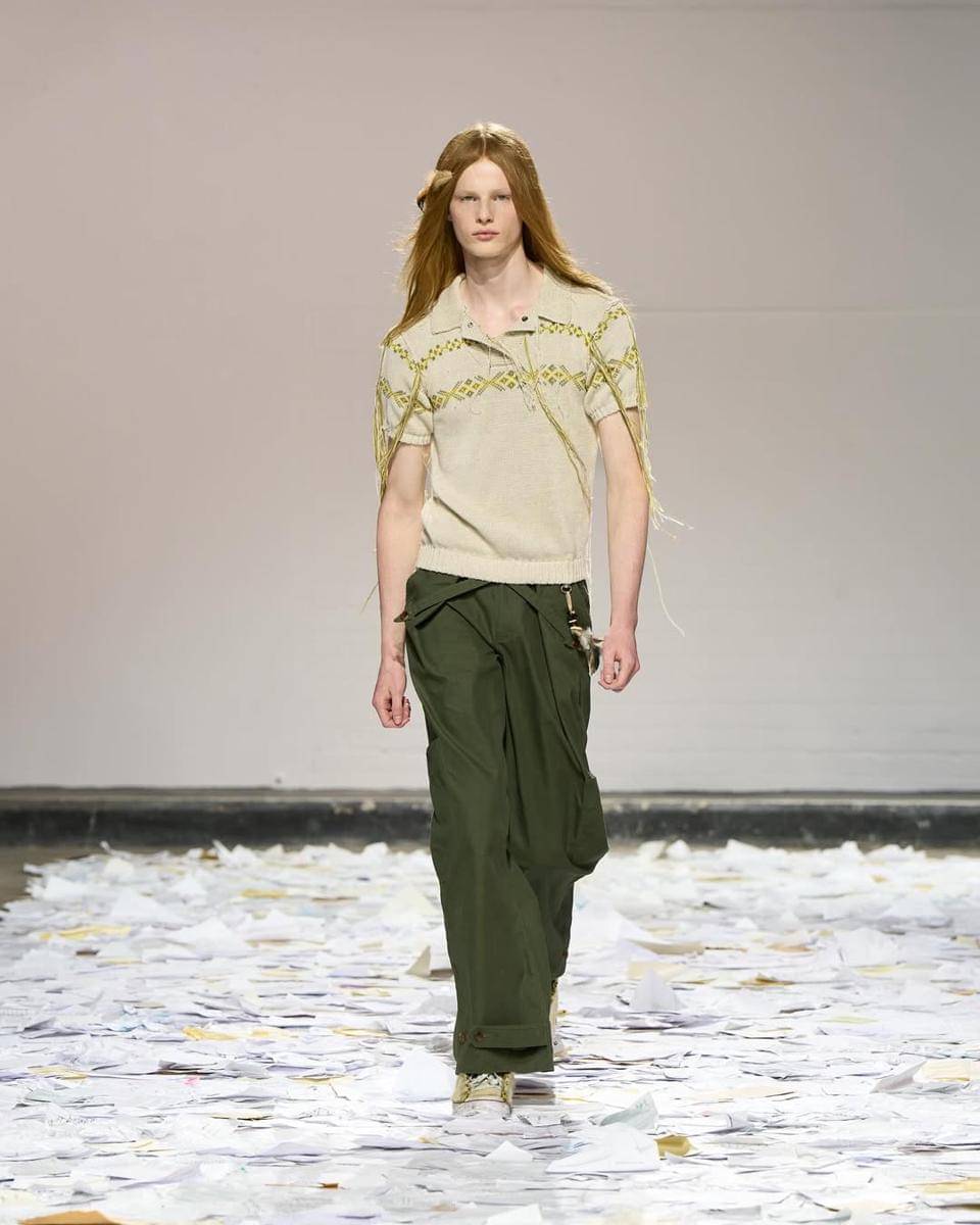 Koleksi Oscar Ouyang S/S '26 di London Fashion Week