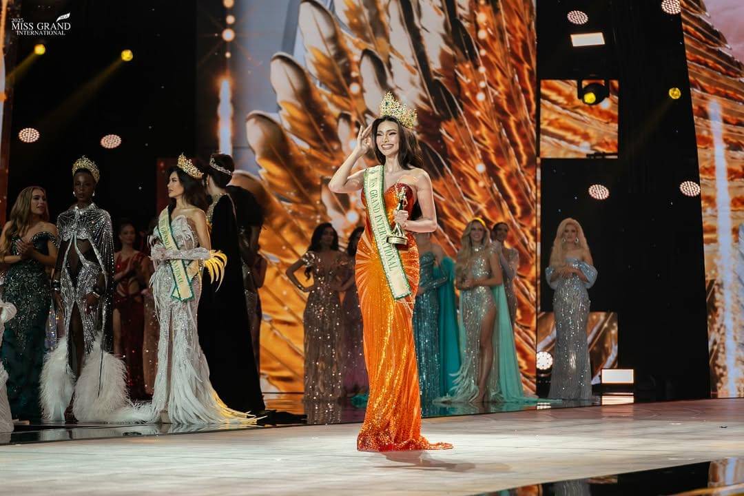 Potret Penobatan Emma Mary Tiglao Sebagai Miss Grand International 2025