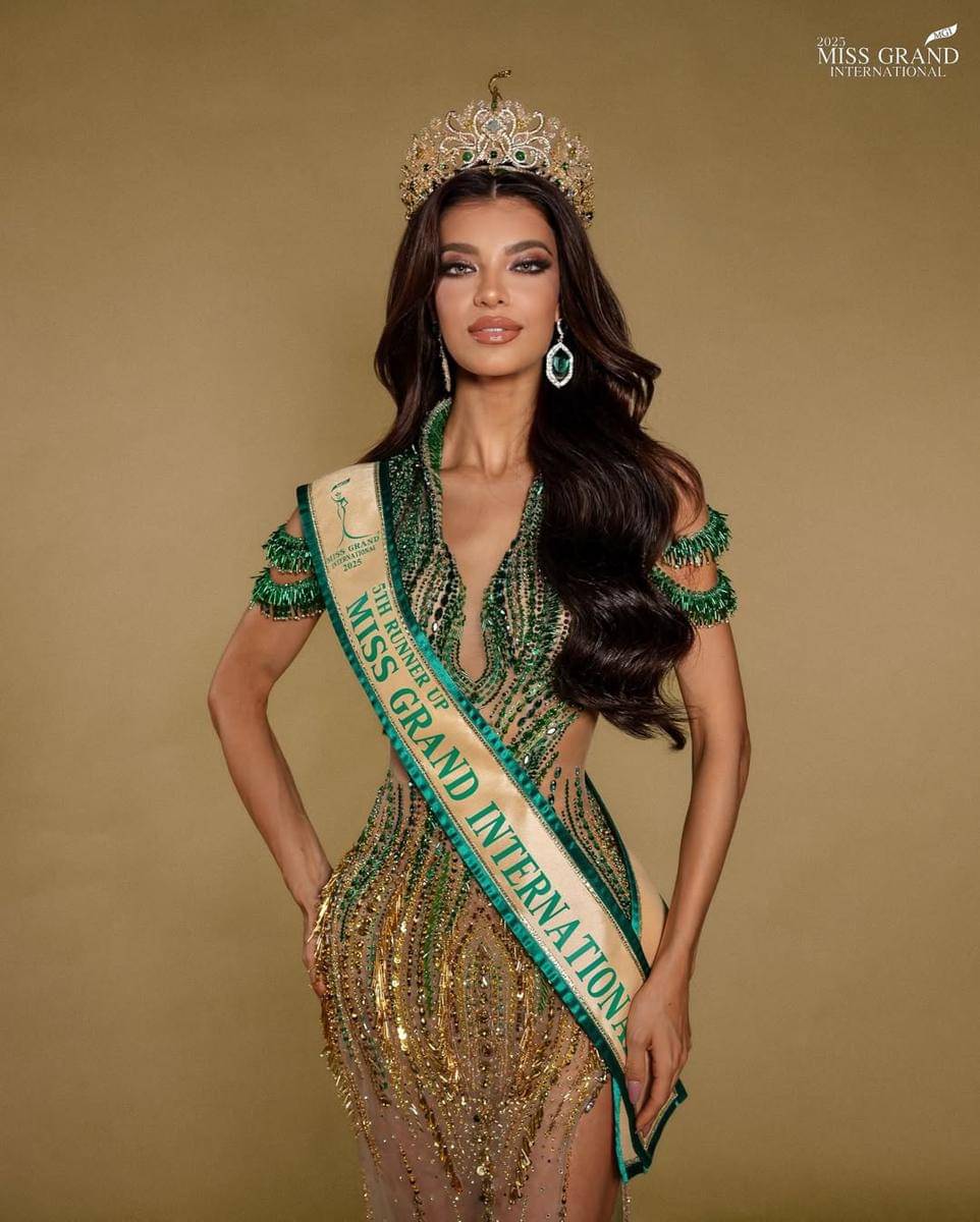 Potret Official Photoshoot Jajaran 10 Besar Miss Grand International 2025