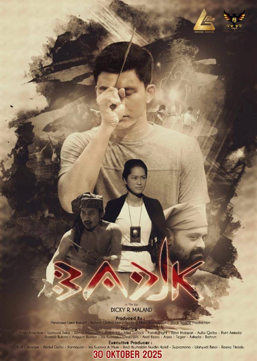 Poster film Badik. (Istimewa)