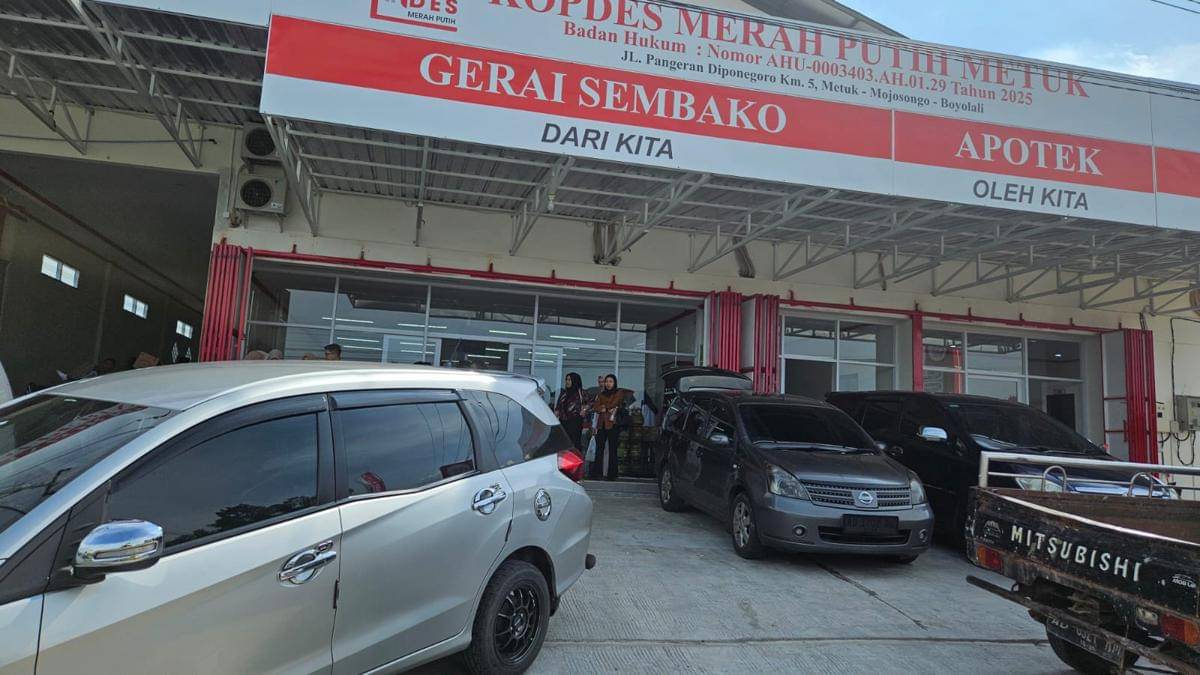 Koperasi Desa Merah Putih Metuk, Mojosongo, Boyolali. (IDN Times/Bandot Arywono)