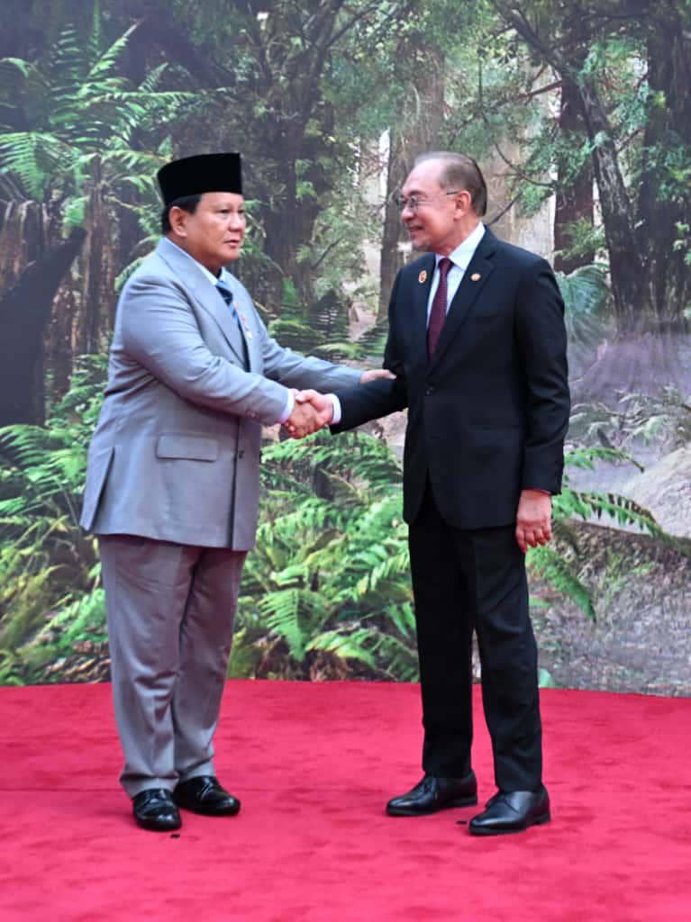 Prabowo, Anwar Ibrahim