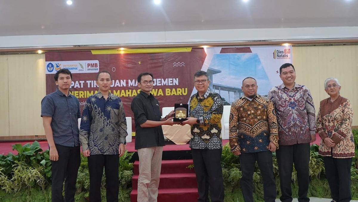 Itera Gelar Rapat Tinjauan Manajemen Penerimaan Mahasiswa Baru