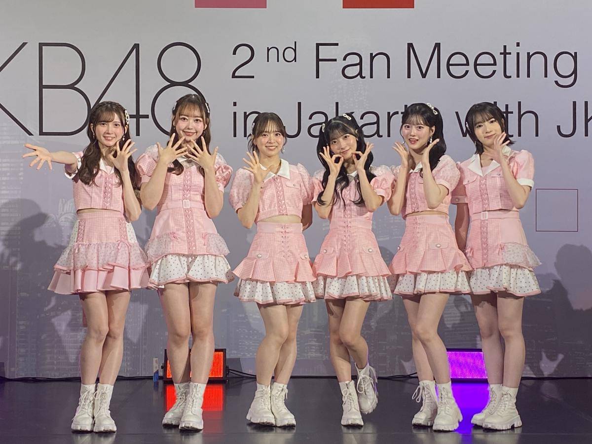 potret AKB48 di acara 2nd Fanmeeting in Jakarta, Minggu (26/10/2025) (dok. IDN Times/Rani Asnurida)