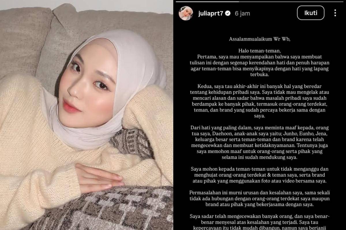 Klarifikasi Jule soal rumor perselingkuhan