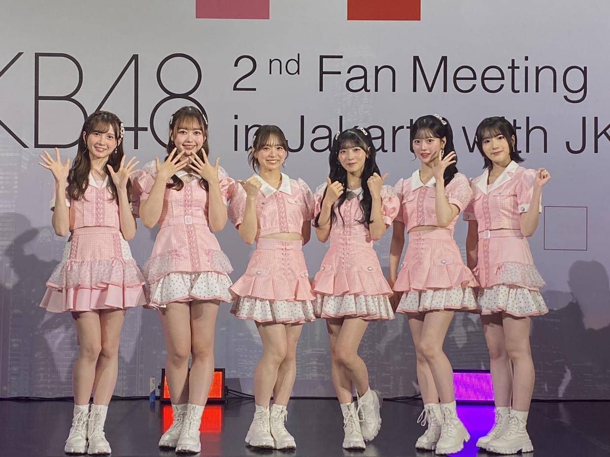 potret AKB48 di acara 2nd Fanmeeting in Jakarta, Minggu (26/10/2025) (dok. IDN Times/Rani Asnurida)