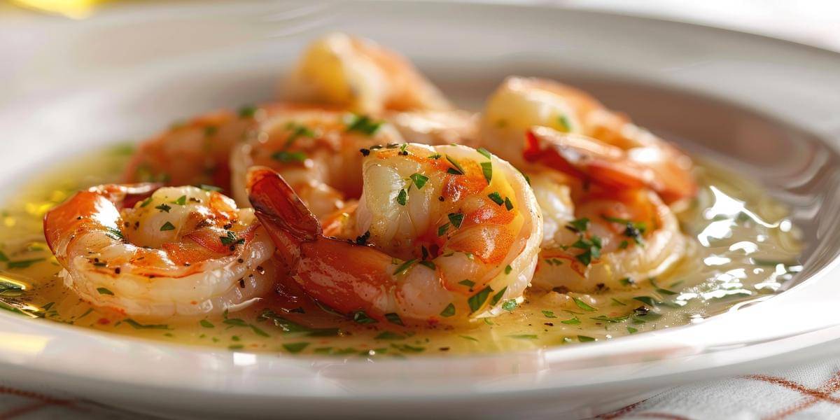 ilustrasi shrimp scampi
