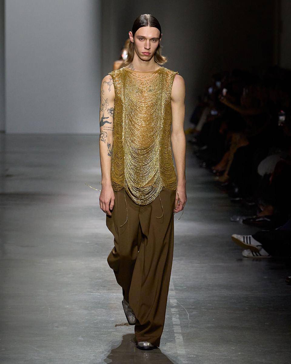 Koleksi Giuseppe Di Morabito S/S '26 di Milan Fashion Week