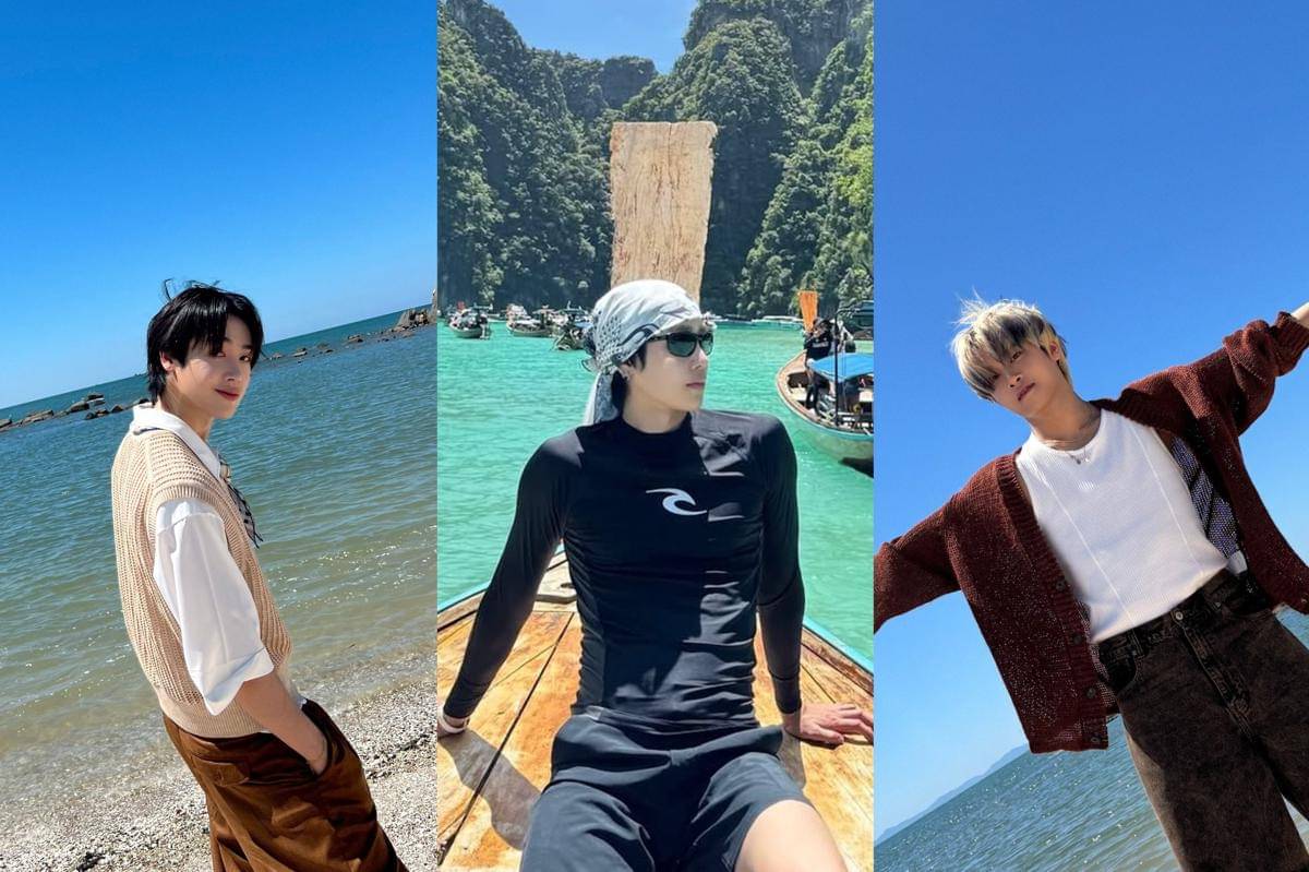 Outfit Pantai ala Member Xikers