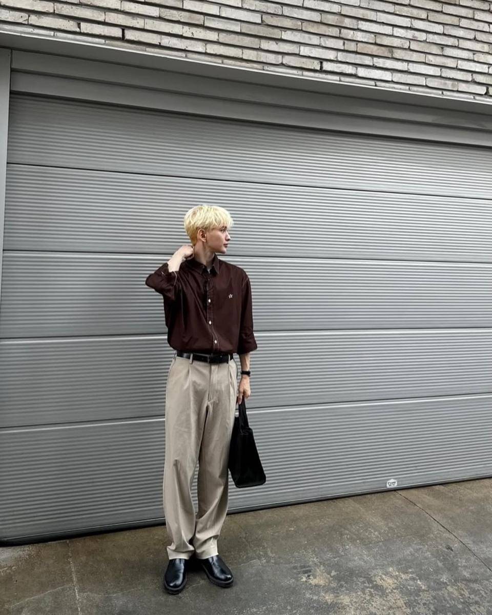 Outfit Kemeja ala Member TEMPEST
