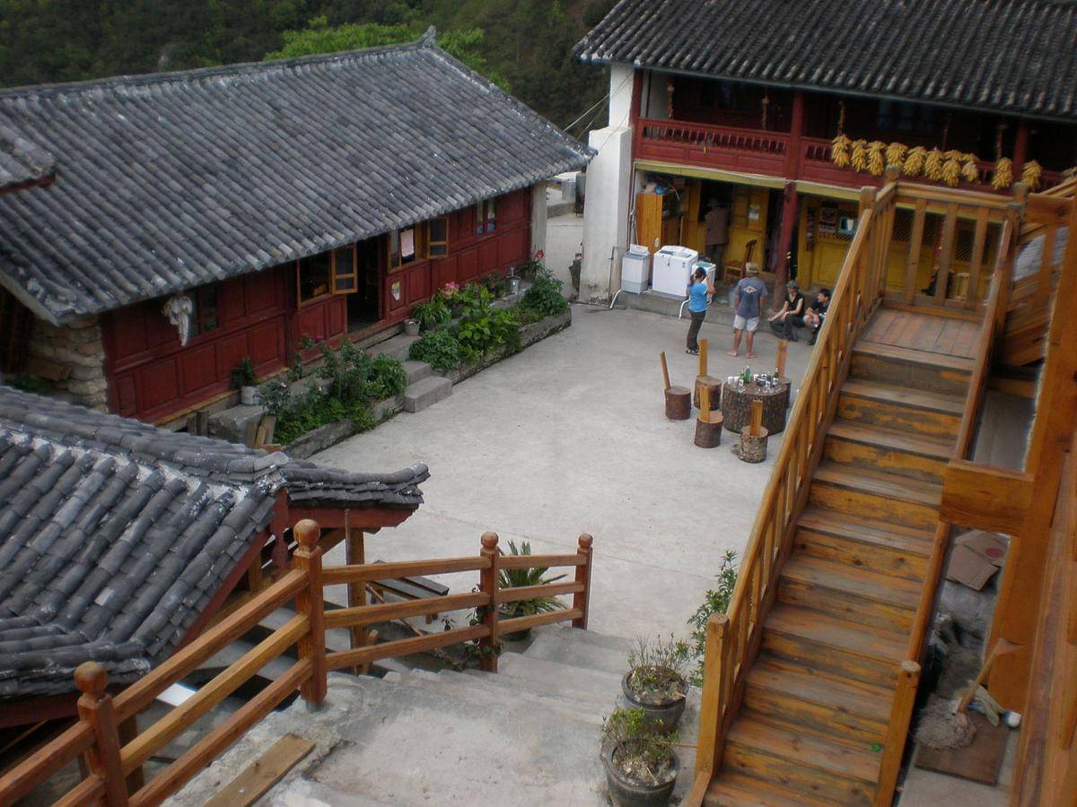 ilustrasi guesthouse di China 