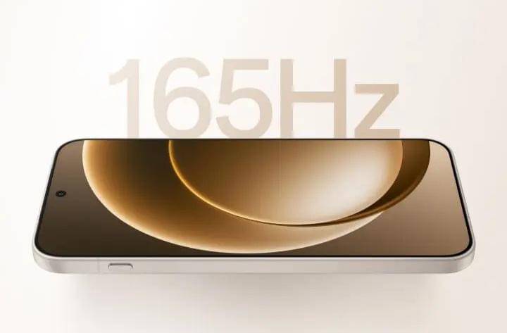 ilustrasi layar 165Hz milik OnePlus 15