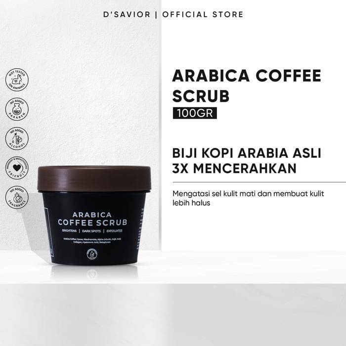 D'Savior Arabica Coffee Scrub