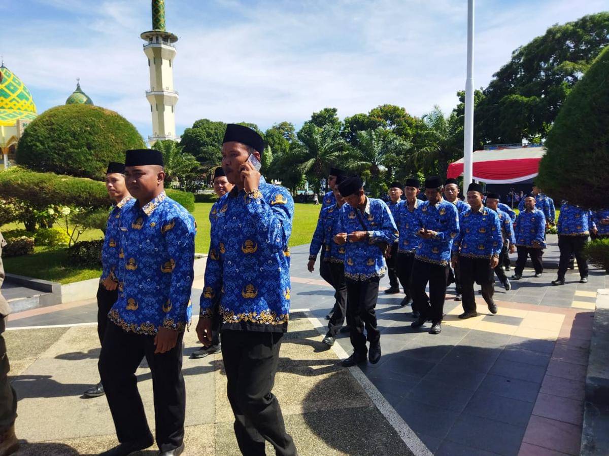 Ilustrasi para ASN Kabupaten Magetan. IDN Times/Riyanto.